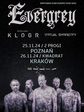 Kraków Wydarzenie Koncert EVERGREY: EMPTINESS OVER EUROPE TOUR 2024