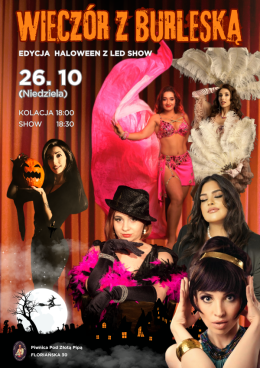 Kraków Wydarzenie Spektakl Wieczór z Burleską - edycja Halloween