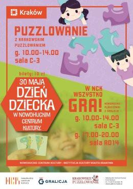Kraków Wydarzenie Inne wydarzenie Dzień Dziecka: planszówki z Gralicją i wielkie puzzlowanie